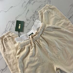 Daily Drills Cream Track Pants
